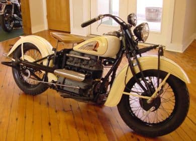 1939 Indian Four 4 Cylinder motorcycle ready